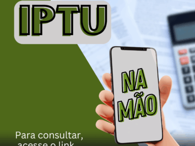 IPTU NA MÃO: PAGUE ONLINE COM QR CODE OU CÓDIGO DE BARRAS!