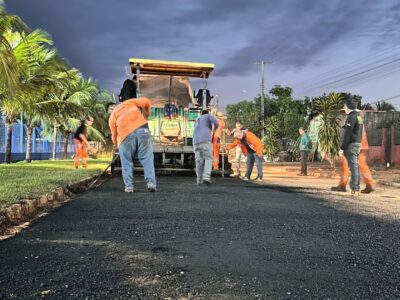 Recapeamento da Avenida São Paulo melhora trafegabilidade e segurança em São Miguel do Guaporé