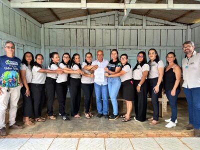 Solenidade marca assinatura para construção de escola de tempo integral em São Miguel do Guaporé