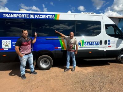 Com Recursos Próprios, Prefeitura de São Miguel do Guaporé adquire nova van para transporte de pacientes da Saúde