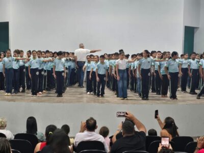 Escola Cívico-Militar Sargento Paulo Cesar Dias Ramos, realiza primeira reunião com pais e alunos em São Miguel do Guaporé.