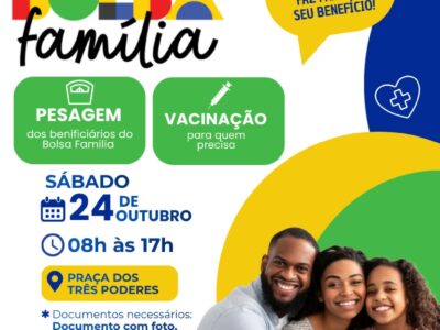 ATENÇÃO, BENEFICIÁRIOS DO BOLSA FAMÍLIA!